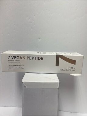 7 Vegan Peptide Booster Serum - Cream/White